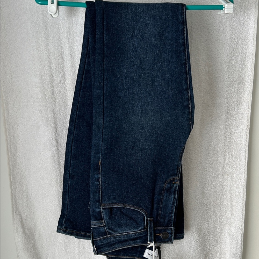 Risen Los Angeles Dark  Indigo Women's Flare Jeans size 1/25 NWT